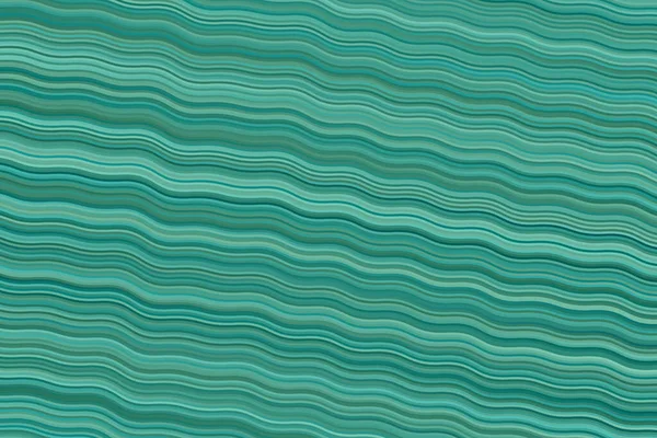 Colorful Greeny Waves Abstract Vector Background — Vector de stock