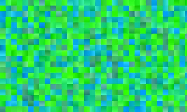 Moderner Grüner Und Hellblauer Polygonaler Hintergrund Digital Erstellt — Stockvektor