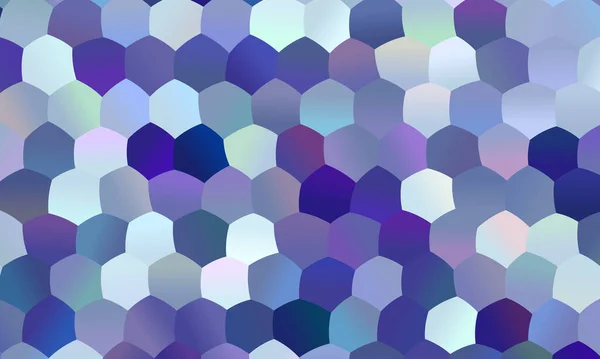 Positive Blue White Polygonal Background Digitally Created — Stock Vector