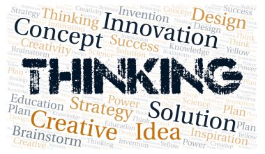 Tipografi sözcük bulutu sadece metin ile oluşturulur. 