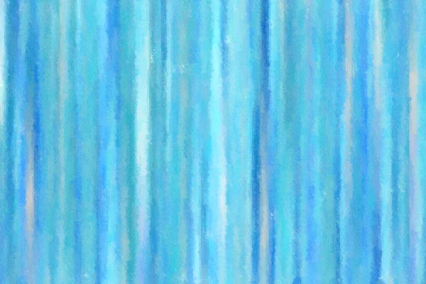 Lignes Rayures Bleues Cire Crayon Fond Peinture Abstrait — Photo