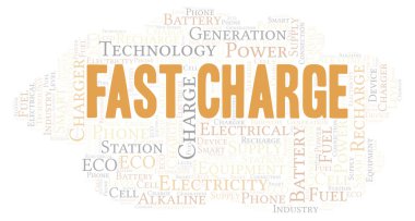 Hızlı Şarj kelime kelime bulutu sadece metin ile oluşturulur.