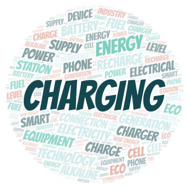 Tipografi kelime bulutu sadece metin ile oluşturuluyor.