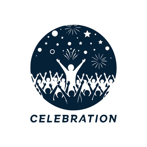 Web ve mobil uygulaması tasarımı, Fireworks logo kavramı için beyaz arka plan üzerinde izole havai fişek simge vektör