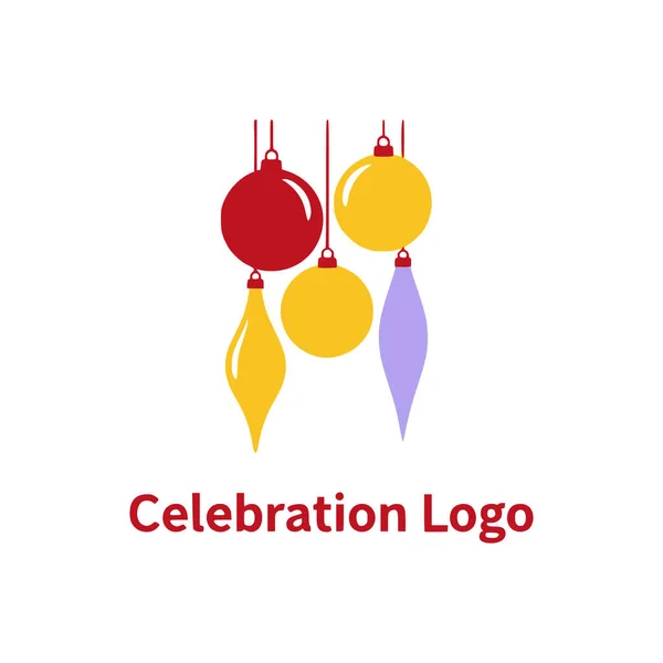 christmas tree icon logo design vector