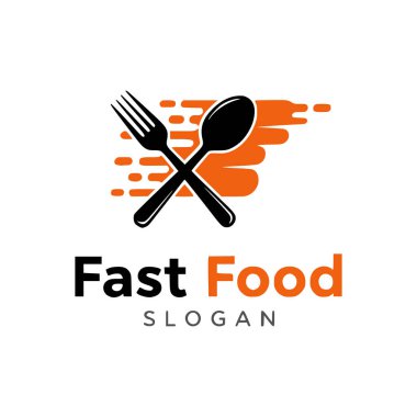 vector logo design for cafe, restaurant, cafe, food, restaurant, business, fast food and food