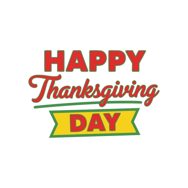 Mutlu Şükran Günü vektörü