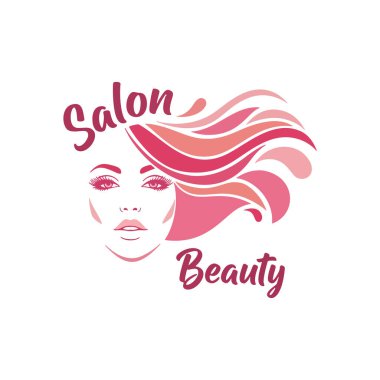 Güzellik logosu tasarım vektörü. Güzellik salonu logosu şablonu. vektör illüstrasyonu