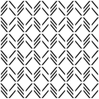 İskandinav modern halk dikişsiz tek renkli vektör desenli oklar ve minimalist geometrik şekilli çizgiler