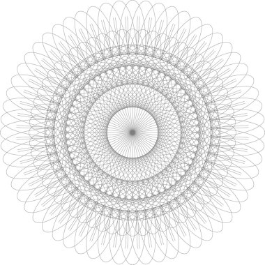 Guillochlu rozet arka plan, doku. Bu sertifika, diploma için arka plan olarak kullanılabilir