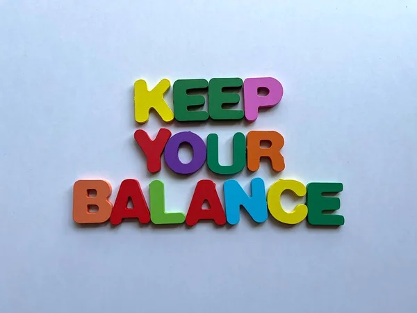 Renkli Harfler Dengeni koruman gerektiğini hatırlatıyor