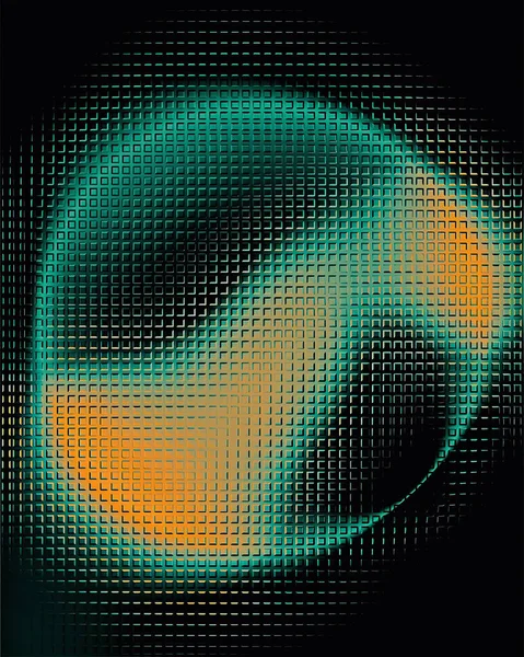 Modern Dijital Sanat ve Yaratıcı Projeler için Dinamik Dokulu Girdap Soyut Arkaplan Canlı Renk Akımı, 3D Şebeke Şablonu ve Geleceği Hareketi Tasarımı