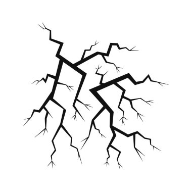 Enerji, Güç, Fırtına, Elektrik ve Grafik Tasarım Tasarımları için Beyaz Arkaplanda Yüksek Detaylı Yıldırım Yıldırımlı Yıldırım Vektör İlülasyonu