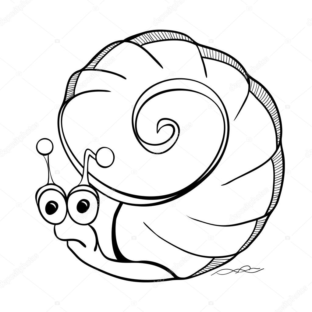 Snail icon. Vector