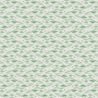 Soyut yeşil seamless modeli bej renkli arka plan üzerinde