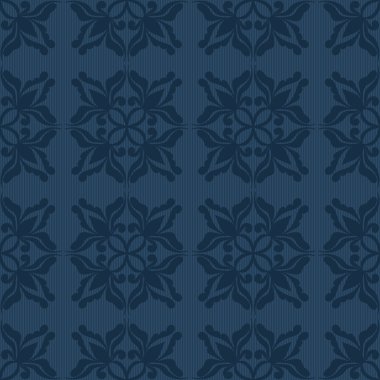 Damasko sorunsuz vektör desen. Vektör arka plan