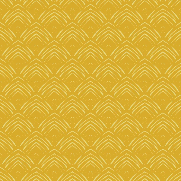 Patrón sin costura abstracto sobre un fondo amarillo — Vector de stock