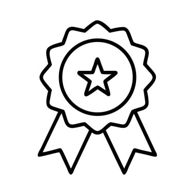 Mükemmellik için yıldız kalitesi ödül ikonu