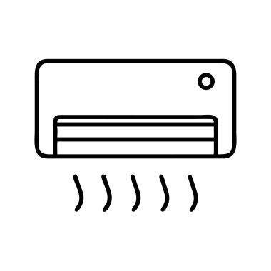 Klima ünitesi simgesi içerideki soğutmayı temsil ediyor