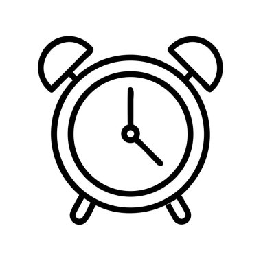 Alarm saat özet simgesi: zaman, süre, dakiklik