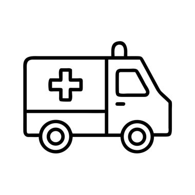 Ambulans aracı simgesi, acil tıbbi servis
