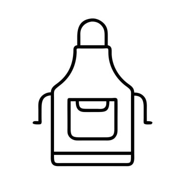 Önlük ana hatları aşçı mutfak üniforması koruması