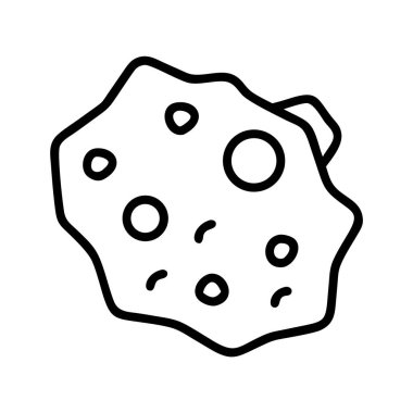 Göktaşı veya göktaşının ana simgesi, uzay enkazı