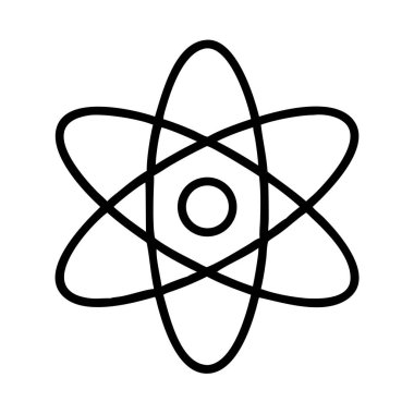 Atomik yapı sembolü; bilim ve eğitim kavramı