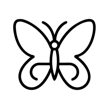 Temiz, minimalist bir simge olan kelebek doğayı, özgürlüğü ve dönüşümü sembolize ediyor. Basit, zarif bir grafik gerektiren web tasarımı, uygulamalar, markalaşma ve eğitim materyalleri için ideal.