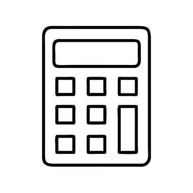 Basit, basit bir hesap makinesi resim çizimi, hesaplamayı, muhasebe, eğitim temaları, finans ve matematiksel işlemleri açık ve çok yönlü bir tasarım ile temsil eder..