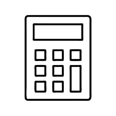 Gösterişli, basit bir çizgi sanat hesap makinesi ikonu, çeşitli dijital tasarımlarda finans, eğitim, muhasebe ve problem çözme kavramlarını resmetmek için idealdir. Uygulamalar, web siteleri ve sunumlar için mükemmel.