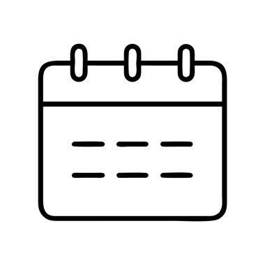 Web siteleri, uygulamalar, sunumlar ve eğitim materyalleri de dahil olmak üzere çeşitli dijital ve yazılı uygulamalar için uygun çok yönlü bir sanat takvimi simgesi. Örgütü, teslim tarihlerini ve önemli tarihleri sembolize eder..