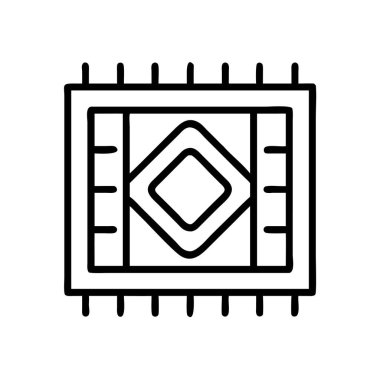 Temiz, minimalist bir vektör ana hatları simgesi. Basit bir standın üzerinde duran üç mum tasvir ediyor. Çeşitli dijital ve baskı tasarımlarında sıcaklık, maneviyat, hatırlama veya bayram vesilesi kavramlarını iletmek için idealdir. Şeffaf arkaplan 