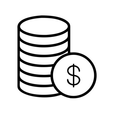 Bu simge tasarruf, yatırım ve döviz kuru gibi finansal kavramları temsil ediyor. İş, bankacılık veya bütçe tasarımları, web siteleri, mobil uygulamalar ve bilgi grafikleri için ideal.