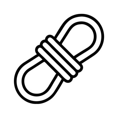 Bu simge düzgünce sarmalanmış bir halat ya da ortada emniyete alınmış bir kablo tasvir eder. Güvenlik, macera ve bağlantı gibi konuları temsil ediyor. Çeşitli projeler için ideal.