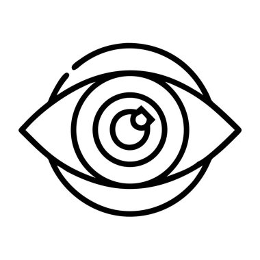 İnsan gözü, görme, görme ve bakmanın ana simgesi