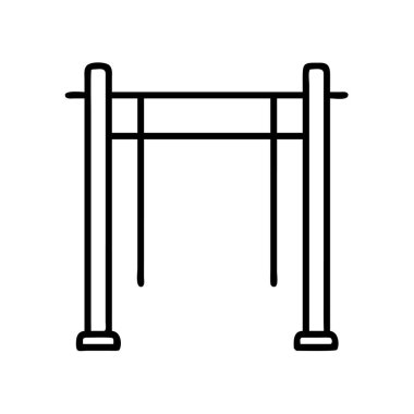Jimnastik eğitimi paralel bar fitness ekipmanları
