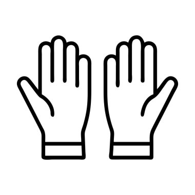 Bir jest olarak iki açık avucun ana simgesi.