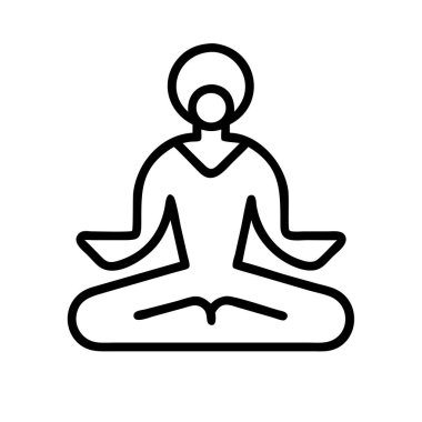 Nilüfer çiçekli meditasyon yapan kişi sakin bir ifadeyle poz verir.