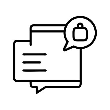 Profesyonel ileti değişim simgesi vektör grafik sanatı