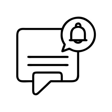 İleti uyarı çan simgesi tasarımı