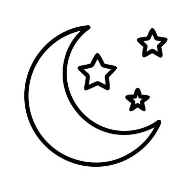 Hilal ve yıldızlar ikon grafik ögesini özetliyor