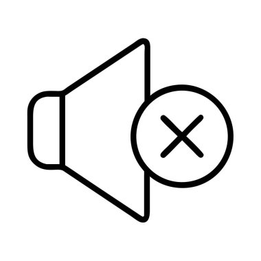 Ses hacmi simgesini kapat kullanıcı arayüzü tasarımı