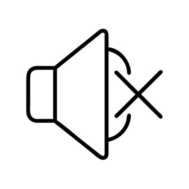 Ses simgesi ana hatlarını kapat, hoparlör sembolünü kapat