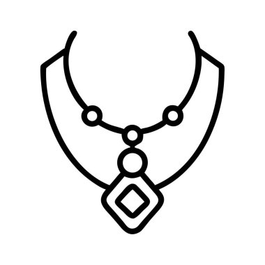 Pırlanta kolyeli şık taslak kolye