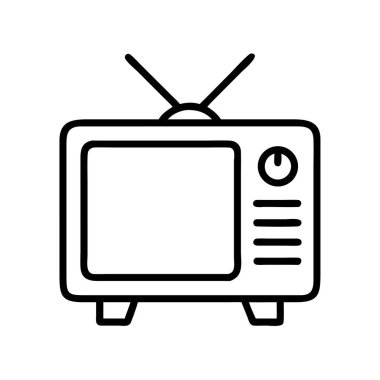 Klasik televizyon dizisi ana hatlı yayın sembolü