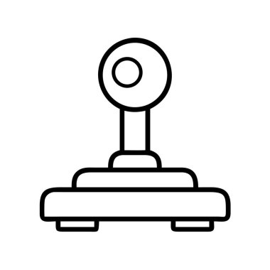 Resmi belgeler için plastik pul çizgisi simgesi tasarımı