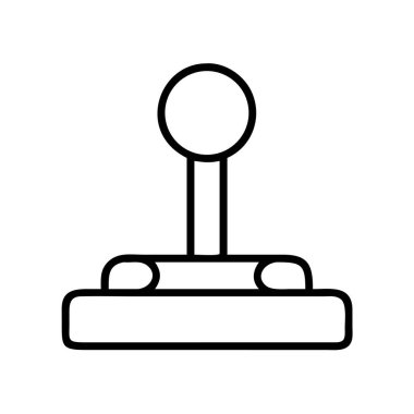 Klasik oyun video oyunu joystick denetleyici simgesi