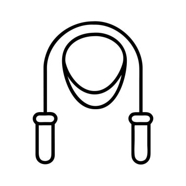 İp atlama fitness egzersiz egzersiz ekipman ana hatları