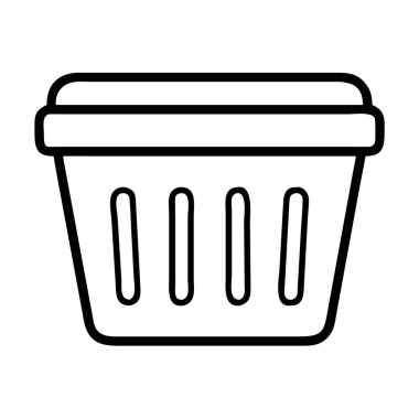 Silme ögeleri için çöp kutusu ana hatlarını yok et